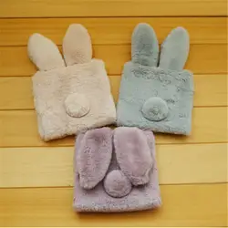 Милые плюшевые уши кролика кошелек Для женщин кошельки мешочек для девочек Шарм портмоне Для женщин кошелек