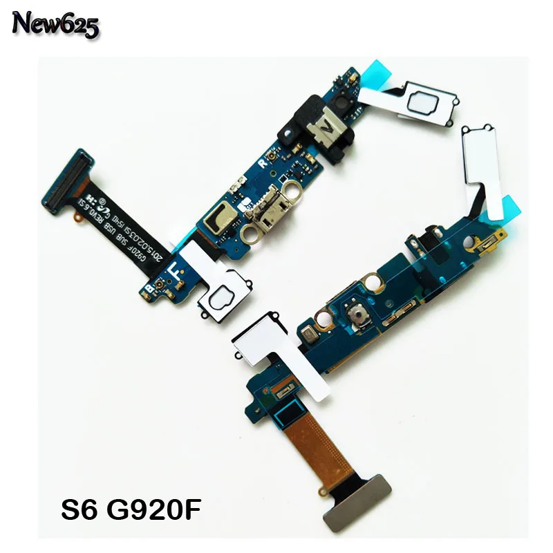 

New Dock Connector Charger Board USB Charging Port Audio Jack Flex Cable Ribbon For Samsung Galaxy S6 G9200 G920i G920F
