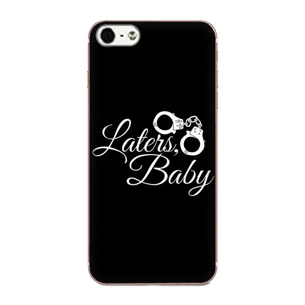 Для Samsung Galaxy Note 5 8 9 S3 S4 S5 S6 S7 S8 S9 S10 mini Edge Plus Lite TPU Capa Laters Baby Fifty Shades Of