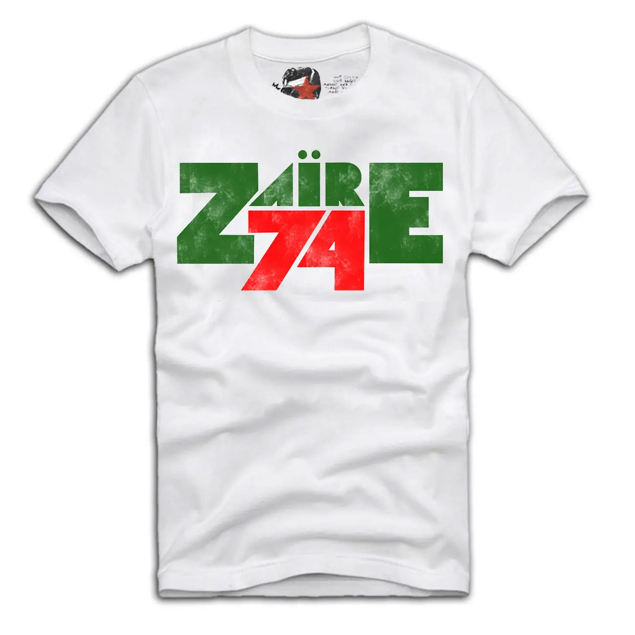 

ZAIRE '74 MUHAMMAD ALI vs. GEORGE FOREMAN VINTAGE EDITION T-SHIRT A234 100%Cotton Mens Printed T shirts funny Tops Tee shirt