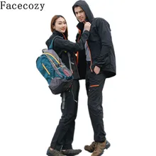 Facecozy для женщин и мужчин летняя рубашка+ брюки быстросохнущая дышащая одежда для рыбалки и охоты спортивные устойчивые к ультрафиолетовому излучению рубашки для скалолазания