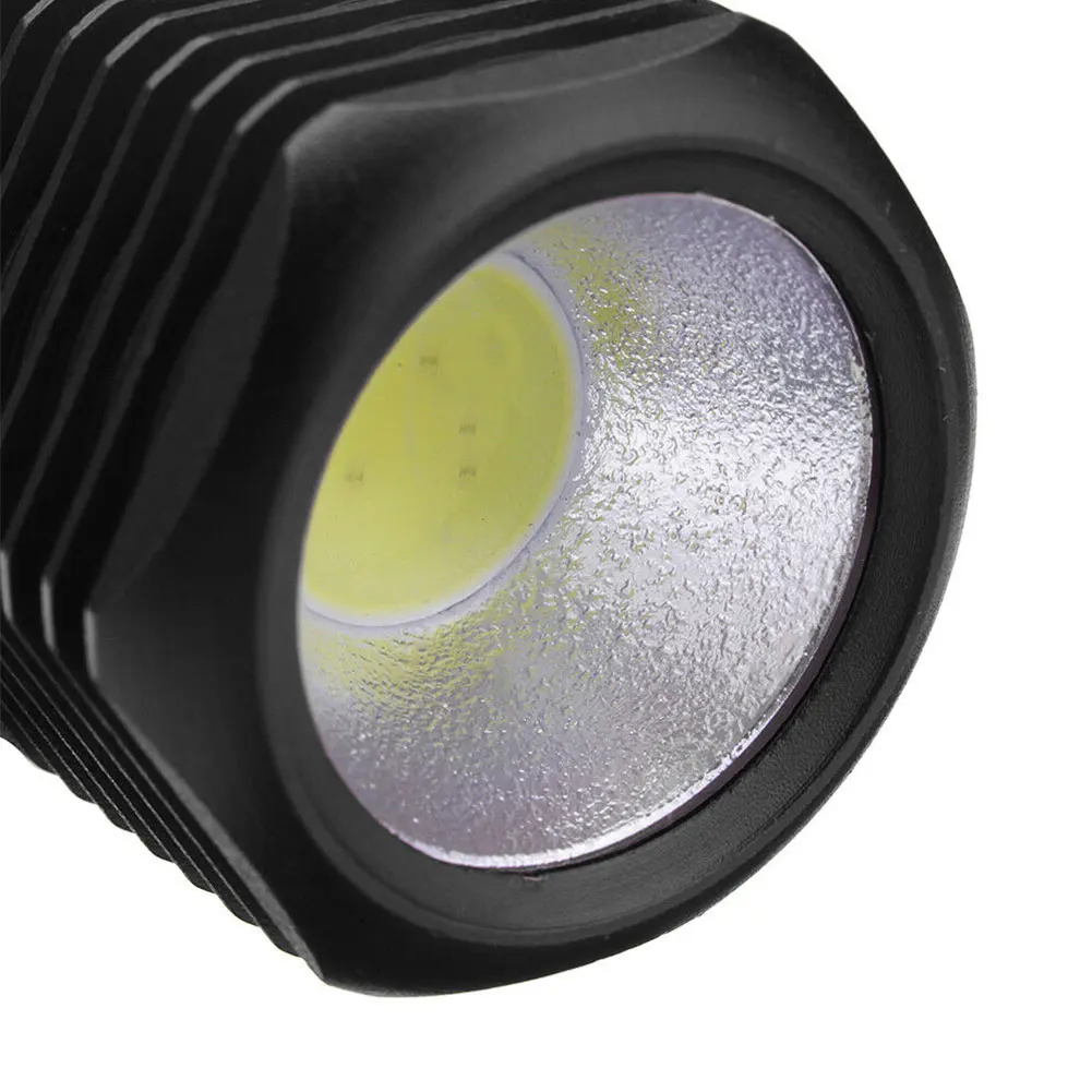 Алюминиевый сплав безопасный карабин COB светодиодный на батарейках наружный светильник ночного освещения Рабочий Карманный брелок флэш-светильник аварийный мини-фонарь