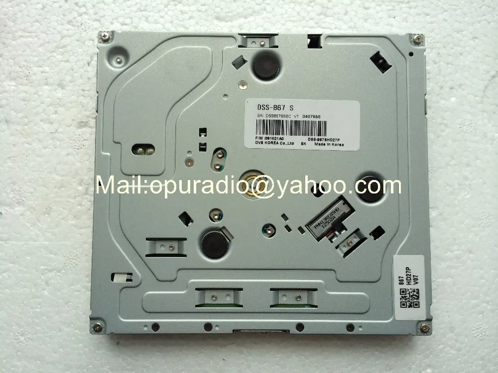 car cd player Brand new DVD mechanism DSS-867S DSS-867SHD27P DVD loader for  roof rear seat car DVD player audio video made by DVS Korea pioneer car audio