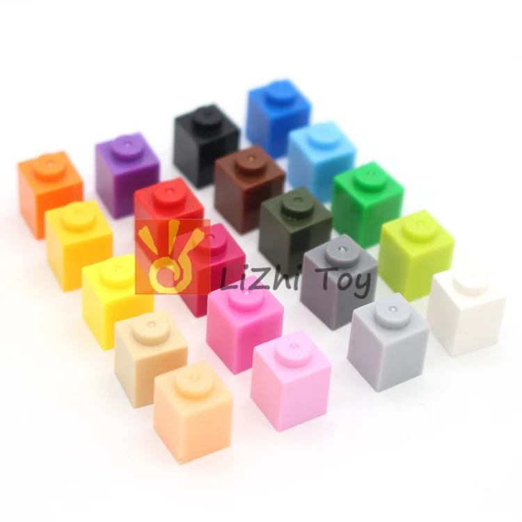 

MOC Brick 1*1 3005 DIY Enlighten Building Blocks Legoings Educational Kids Toys Compatible With Assembles Particles 100pcs