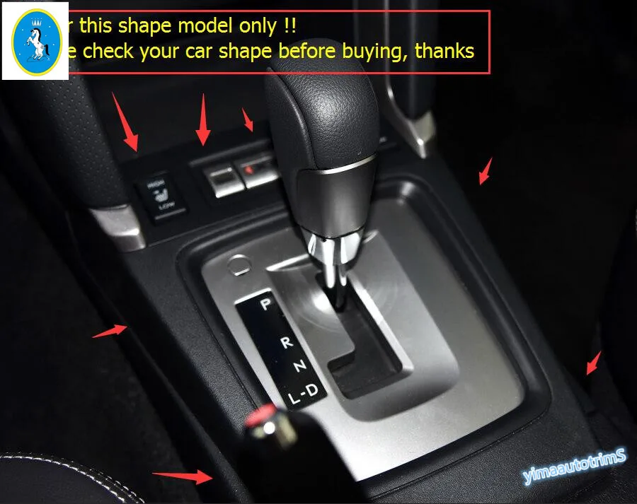 Yimaautotrims For Subaru Forester 2013 2018 ABS Pearl Chrome