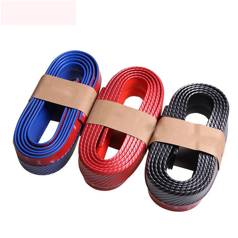 250cm(98.4inch) Hot sale auto bumper carbon fiber Rubber