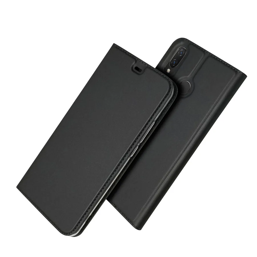 2018 Para Huawei P20 Lite billetera con ranuras para tarjetas ANE-LX1 caso cubierta del tirón y Stylus