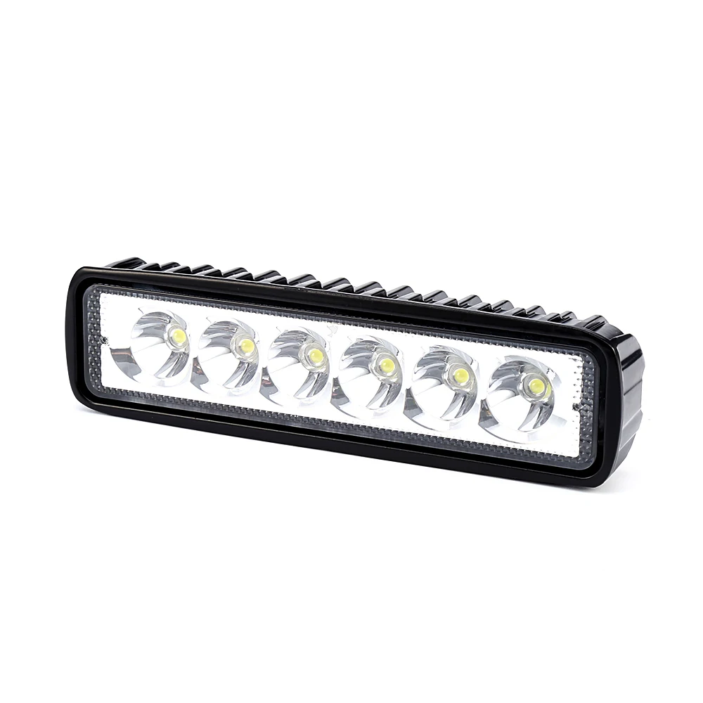 

New 18W 12V LED Work Light Bar Spotlight Flood Lamp Driving Fog Offroad LED Work Car Lights for Jeep Toyota SUV 4WD Boat Truck