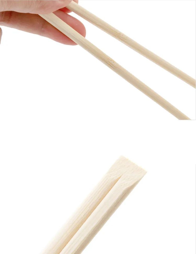 25 пар/компл.! Китайские одноразовые бамбуковые деревянные палочки для еды в индивидуальной упаковке кухонная посуда