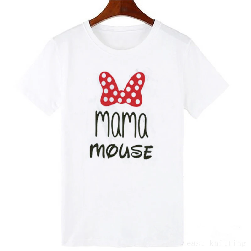 

MAMA mouse t-shirt Hipster Harajuku T-shirt Summer Fashion Tops & Tees Cute Women Clothes Mother's Day Gift gift for mom