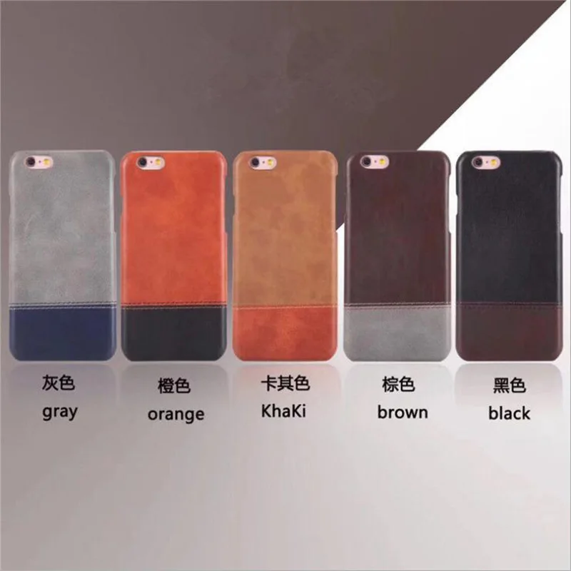 Для Apple IPhone X 8 плюс 7 6 6S Plus шить Жесткий PC + из искусственной кожи Fundas Coque Телефон