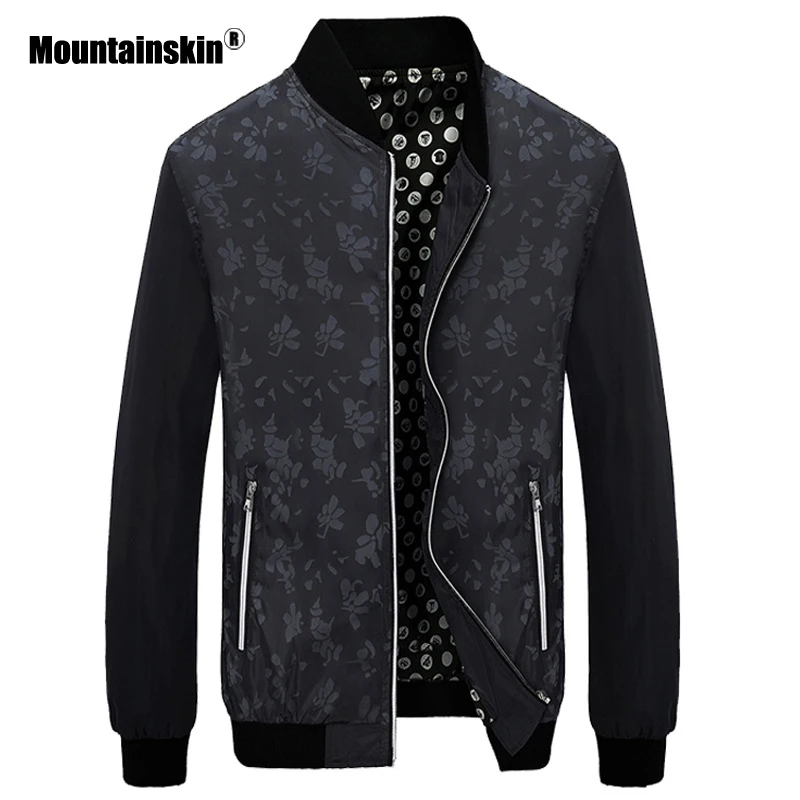 Горные мужские повседневные куртки, деловые тонкие пальто, осенняя куртка, модная верхняя одежда, мужская куртка, Мужская брендовая одежда, 5XL, SA543