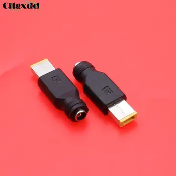 

cltgxdd 1Pcs 5.5 *2.1mm Female Convert to Square interface socket AC DC Power Plug Connector Adapter For lenovo ThinkPad tablet