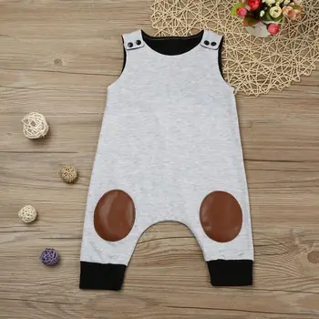 

LONSANT Romper Newborn Infant Baby Boy Girl Sleeveless Jumpsuit Romper Outfits Clothes Dropshipping Wholesale