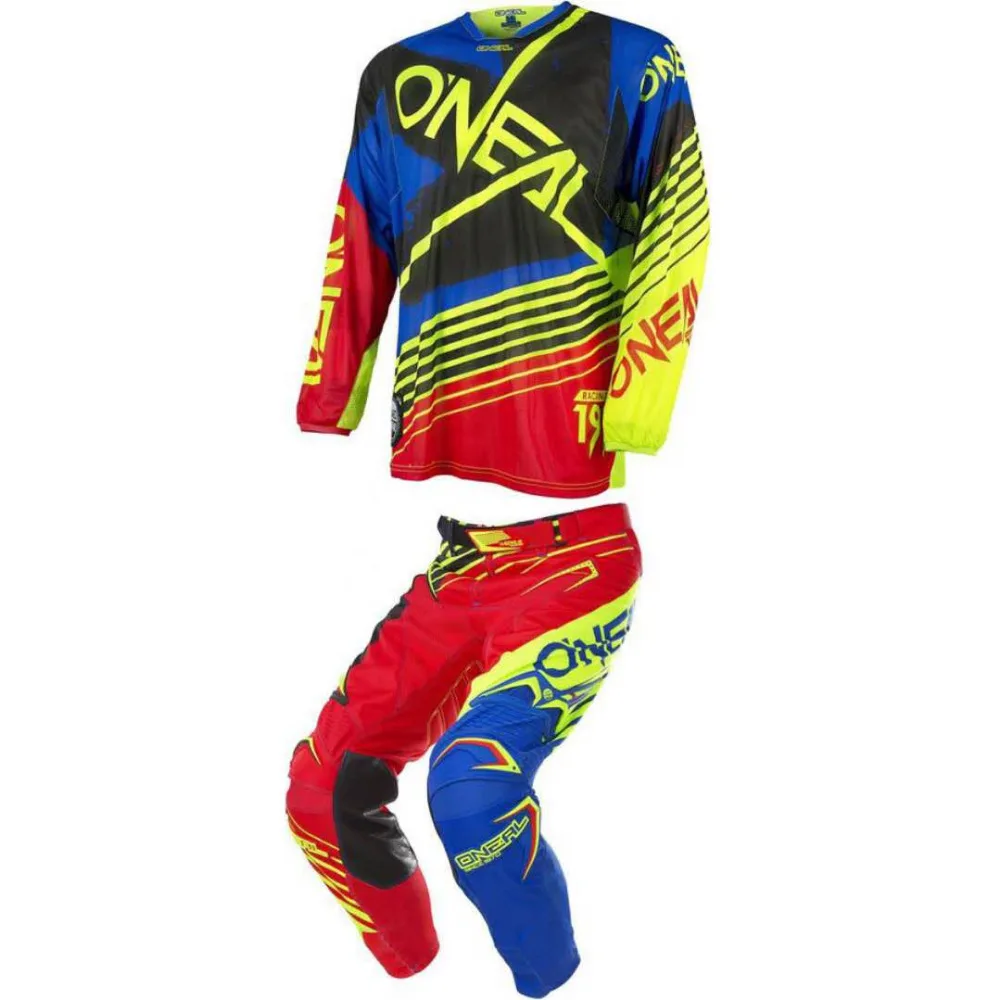 

Racewear Jersey & Pant Combo Dirt Bike Hose MX MTB BMX Moto Cross Quad Enduro Offroad Gear Set