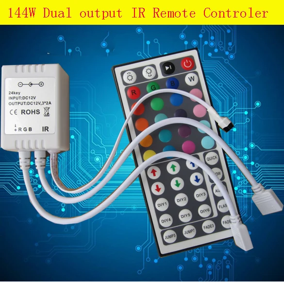 Buy DC12V 44Key IR Infrared Remote Controller for RGB