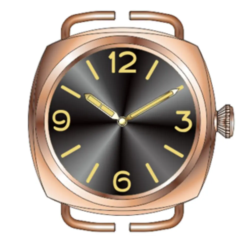 San Martin, новинка 00448, бронзовые часы, автоматическое платье, повседневные наручные часы, сапфировое стекло, натуральная кожа, ремешок, бронзовая Пряжка для мужчин - Цвет: Arabic gray