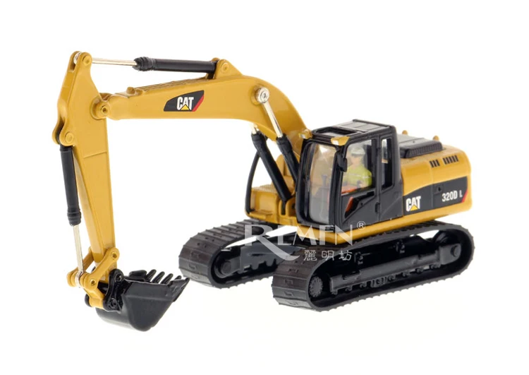 DM 1:87 CAT 320D L Hydraulic Excavator Engineering Machinery DieCast Masters 85262 For Collection,Decoration