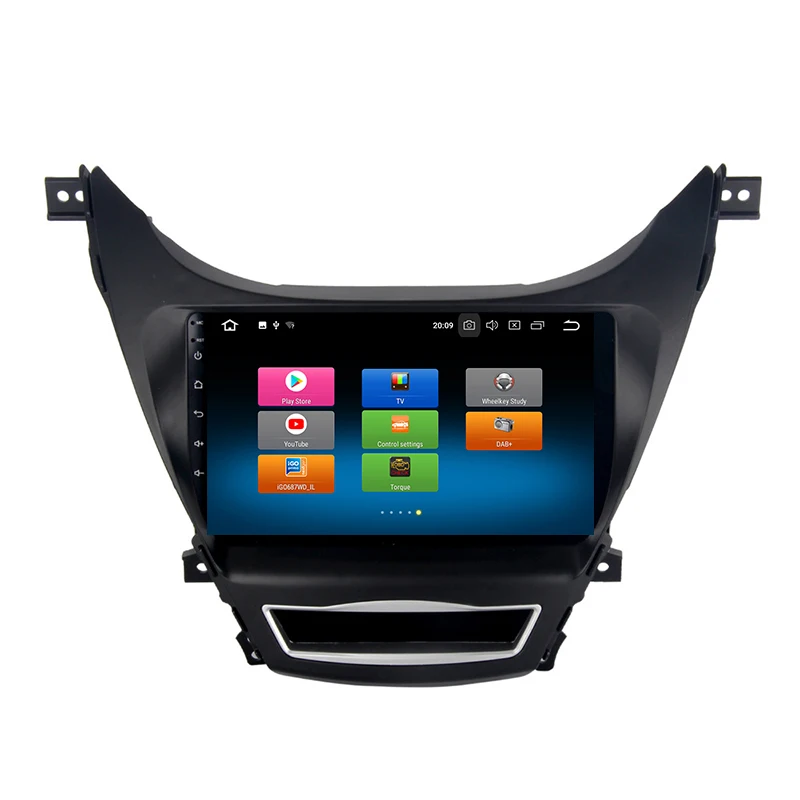 Clearance Lenvio 4Gb RAM 32Gb ROM Octa Core Android 8.0 Car DVD GPS Player For Hyundai Elantra 2012 2013 2014 Radio GPS Navigation DAB IPS 1