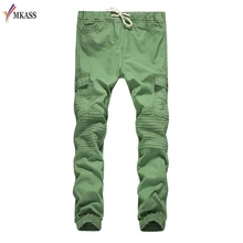 Новые модные брендовые Беговые брюки в повседневном стиле однотонные утягивающие брюки для мужчин хлопковые брюки Calabasas мужские брюки-карго леггинсы