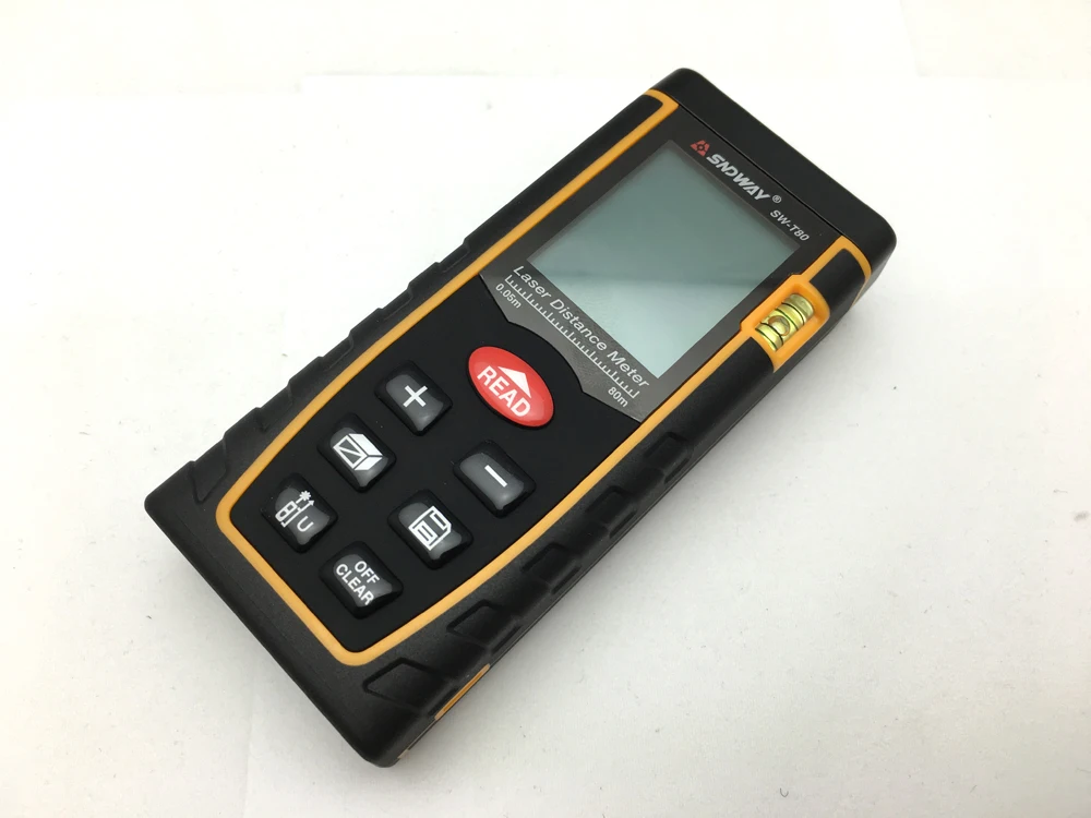 SNDWAY T80 laser distance meter rangefinder 80m 262ft trena laser Bubble level range finder Building measure tape tester Tools SNDWAY T80 laser distance meter rangefinder 80m 262ft trena laser Bubble level range finder Building measure tape tester Tools