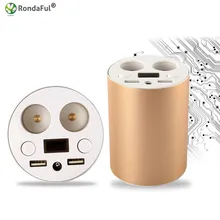 Двойной USB Алюминий сплав usb Автомобильное зарядное устройство для LG Nexus 4 для Galaxy Note5 S4 S6 S7 для iphone 6 для быстрой зарядки автомобильное зарядное устройство