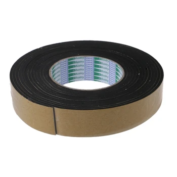 

5M 3x10mm EVA Foam Tape Single Sided Adhesive Waterproof Weather Stripping Foam Sponge Rubber Strip Tape Door Seal Tapes