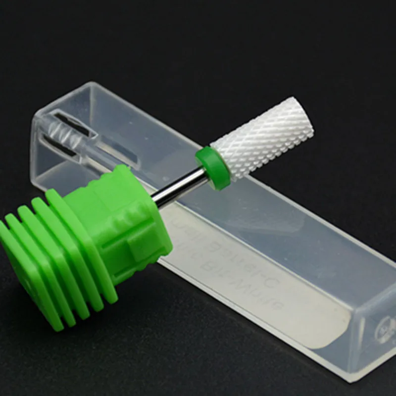 1pcs nail art salon tools Ceramic nail drill bit mill file for nail art electric drill manicure machine Accessories 2