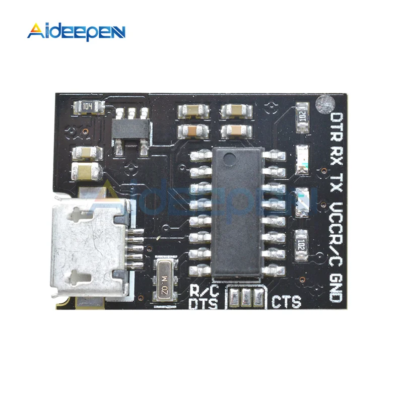 Для WEMOS CH340G CH340 Breakout 5V 3 V Micro USB к последовательному модульному бортовому