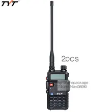 Hot 2 pcs Walkie Talkie TYT TH-UVF8 5W VHF+UHF 136-174+400-480MHz 256CH 8 Group FM Radio Dual Band Display Standby A7149A Eshow