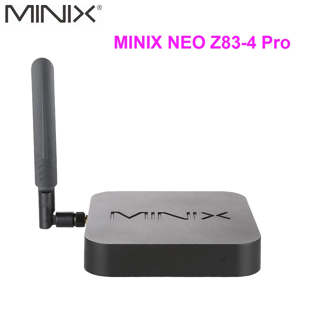DHL MINIX NEO Z83 4 Pro TV BOX Windows 10 мини ПК Intel Atom x5 Z8350 ГБ/32 ГБ ac WIFI 1000 м LAN HDMI Bluetooth Smart Box|smart tv