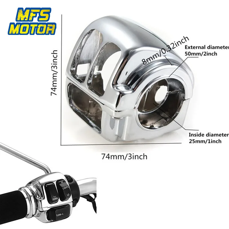 harley chrome switch covers