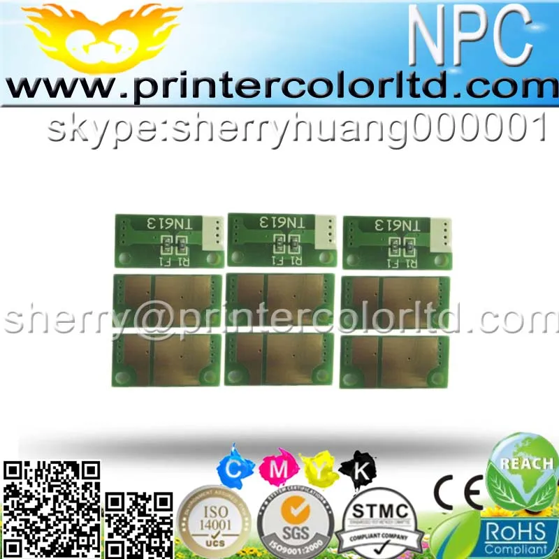 chip FOR Minolta bizhub C-552 A0TM450 C552-MFP C 452 652 TN613K TN413 TN-613 M TN 413-Y laser digital copier chips | Компьютеры и офис