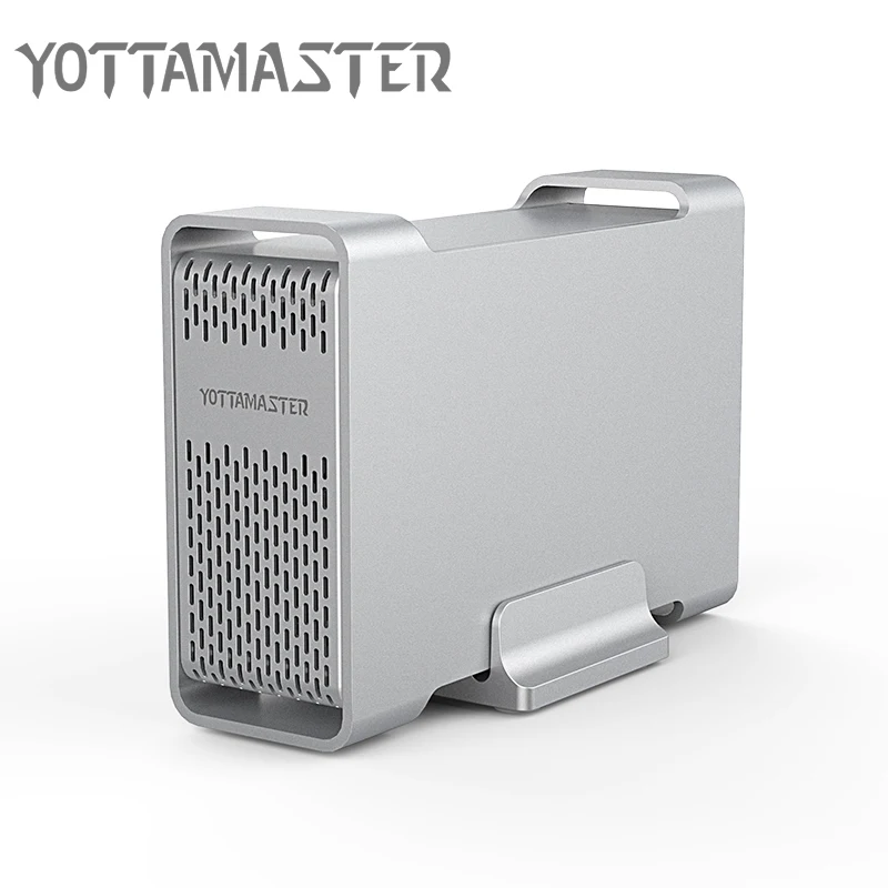 Yottamaster 2,5 дюймов алюминиевая док-станция USB3.0 type-C to SATA3.0 внешний жесткий диск для HDD SSD чехол Корпус