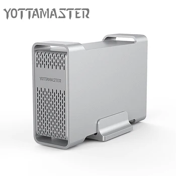 

Yottamaster 2.5 Inch Aluminum Docking Station USB3.0 Type-C to SATA3.0 External Hard Drive Disk for HDD SSD Case Box Enclosure