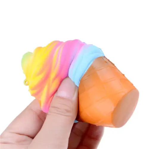 Mobile Phone Accessories Dashing Cake Sweet Charm Scented Kid Toy Gift Phone Straps Wholesale Jumbo Squishy Rainbow Ice Cream Super Slow Rising Kawaii Bread Bun Cellphones & Telecommunications