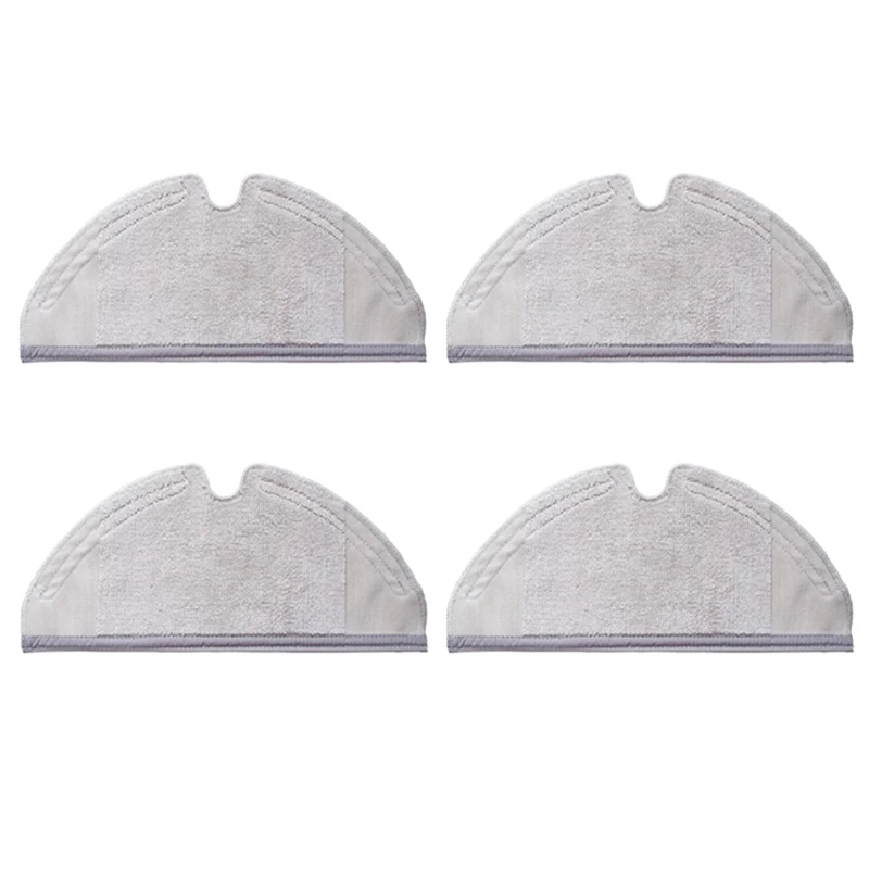 4Pcs Roborock S50 S51 Parts Washable Mop Cloths for Xiaomi Vacuum Cleaner Generation 2 Dry Wet Mopping Cleaning 4Pcs Roborock S50 S51 Parts Washable Mop Cloths for Xiaomi Vacuum Cleaner Generation 2 Dry Wet Mopping Cleaning