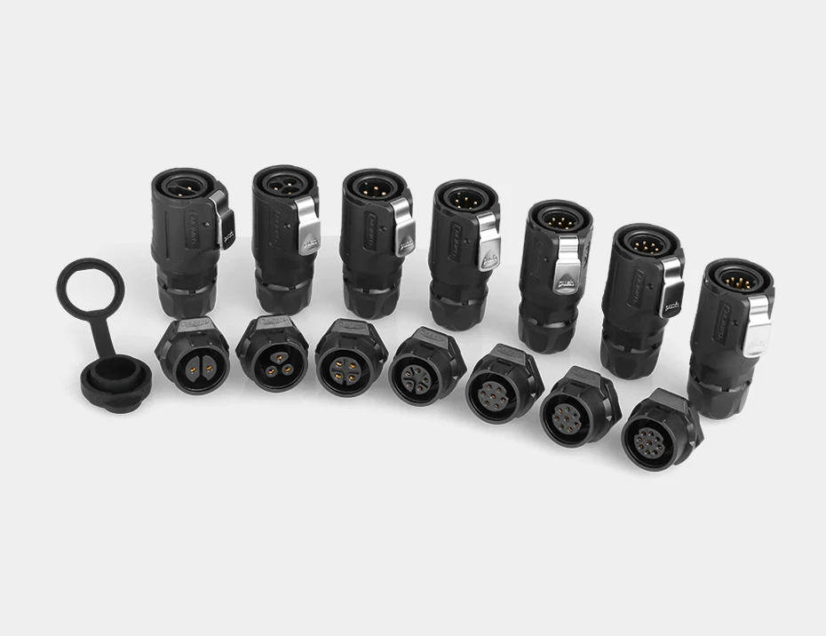 Cnlinko M16 2/3/4/5/7/8/9 pin Водонепроницаемые электрические соединители штепсельная вилка