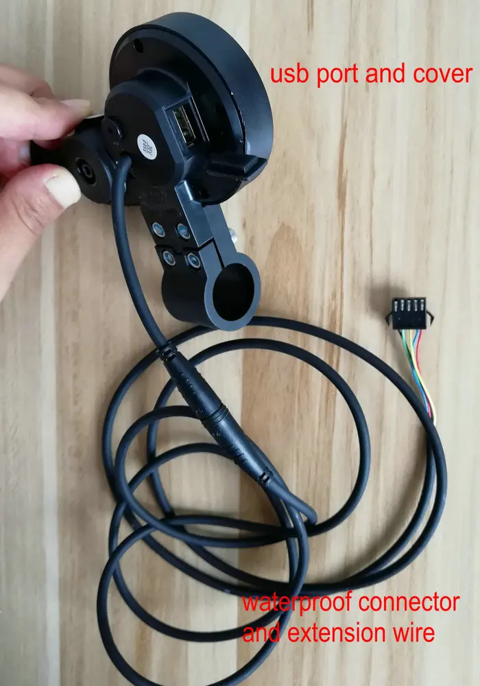 ЖК-дисплей белый/цветной экран с переключателем и контроллером 24v36v48v60v250w350w Электрический велосипед Скутер MTB трехколесный велосипед подвижные части
