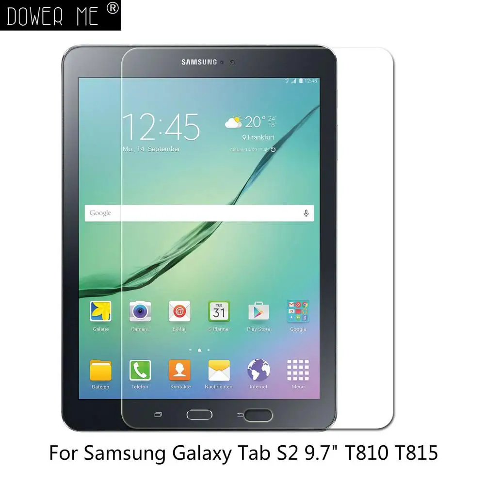 9H Explosion Proof Toughened Tempered Glass For Samsung Galaxy Tab S2 9