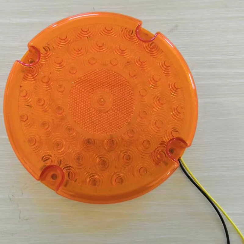 1 шт. 7 дюймов 53LED круглый квадратный светильник s красный цвет: желтый белый 12V для