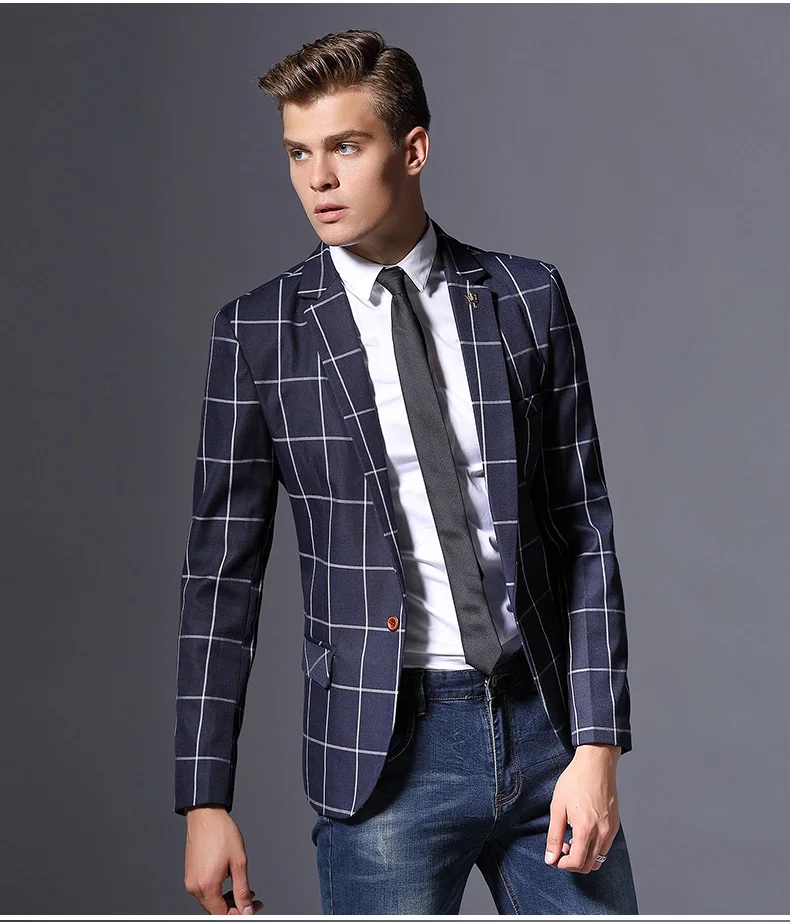 Waliicorners Mens Suit Jacket Formal Business Blazer Men Groom Three Pieces Slim Fit Party Clothing Single Button Wedding Dress 31