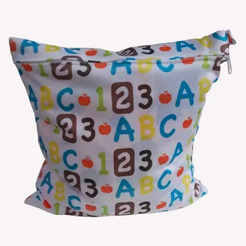 

Washable Reusable Cloth Nappy Wet Bag Waterproof Swim Sport Travel Carry Bag Diaper Bag Mummy Baby Wet Nappy Bag With Flowers