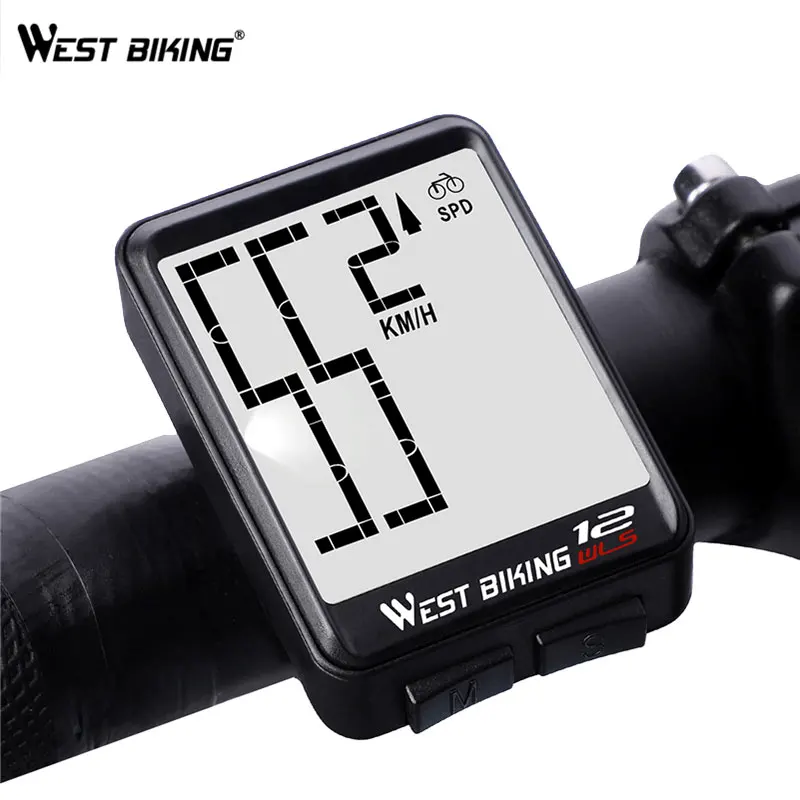 West Biking спидометр для велосипеда велосипедный компьютер беспроводной на