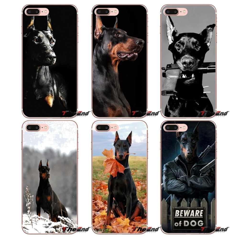 Аксессуары для телефона Чехлы iPhone X 4 4S 5 5S 5C SE 6 6S 7 8 Plus Samsung Galaxy J1 J3 J5 J7 A3 A5 2016 2017 DOBERMAN |