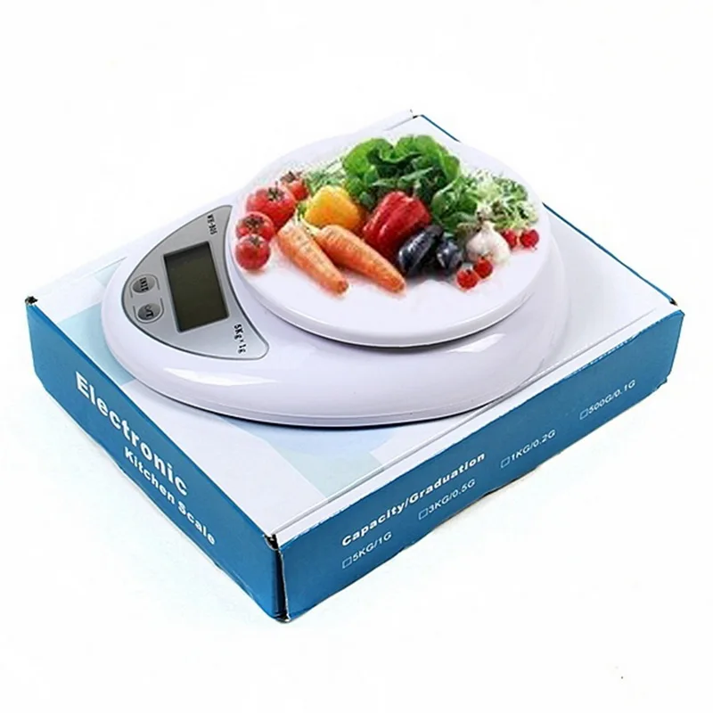 5 кг/1 г ЖК цифровые кухонные весы для взвешивания пищевых продуктов диета измерения высокое качество точность мини электронные весы ювелирные весы