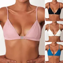 Женские бикини топы пляжная одежда купальный костюм сексуальное женское нижнее белье бюстгальтер без косточек бюстгальтер топы