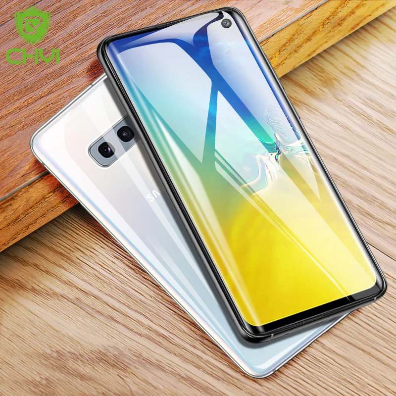 CHYI 3D изогнутая пленка для samsung A50 a30 Galaxy S10 5G S10+ S10E S7 Edge S8 S8+ S9 S9+ Note 9 Защита для экрана не закаленное стекло