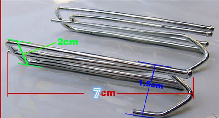 Качество 50 шт./партия занавес крючки из нержавеющей стали Занавес Держатель Четыре Коготь железные когтеобразные крючки занавес аксессуары 104A для cortina