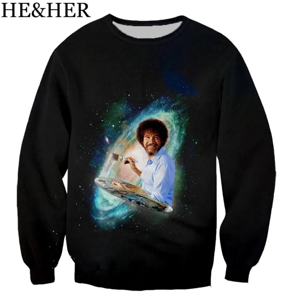 bob ross sweatshirt